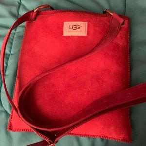 Red ugg cross body